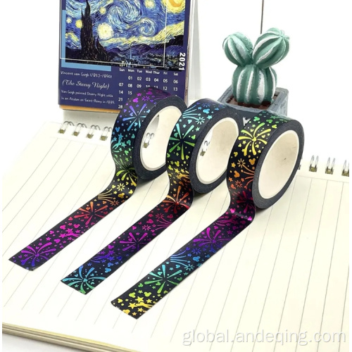 Washi Tape Custom craft Fashion decorative foil Washi tape Manufactory